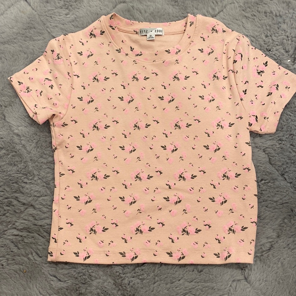 Floral Baby Tee